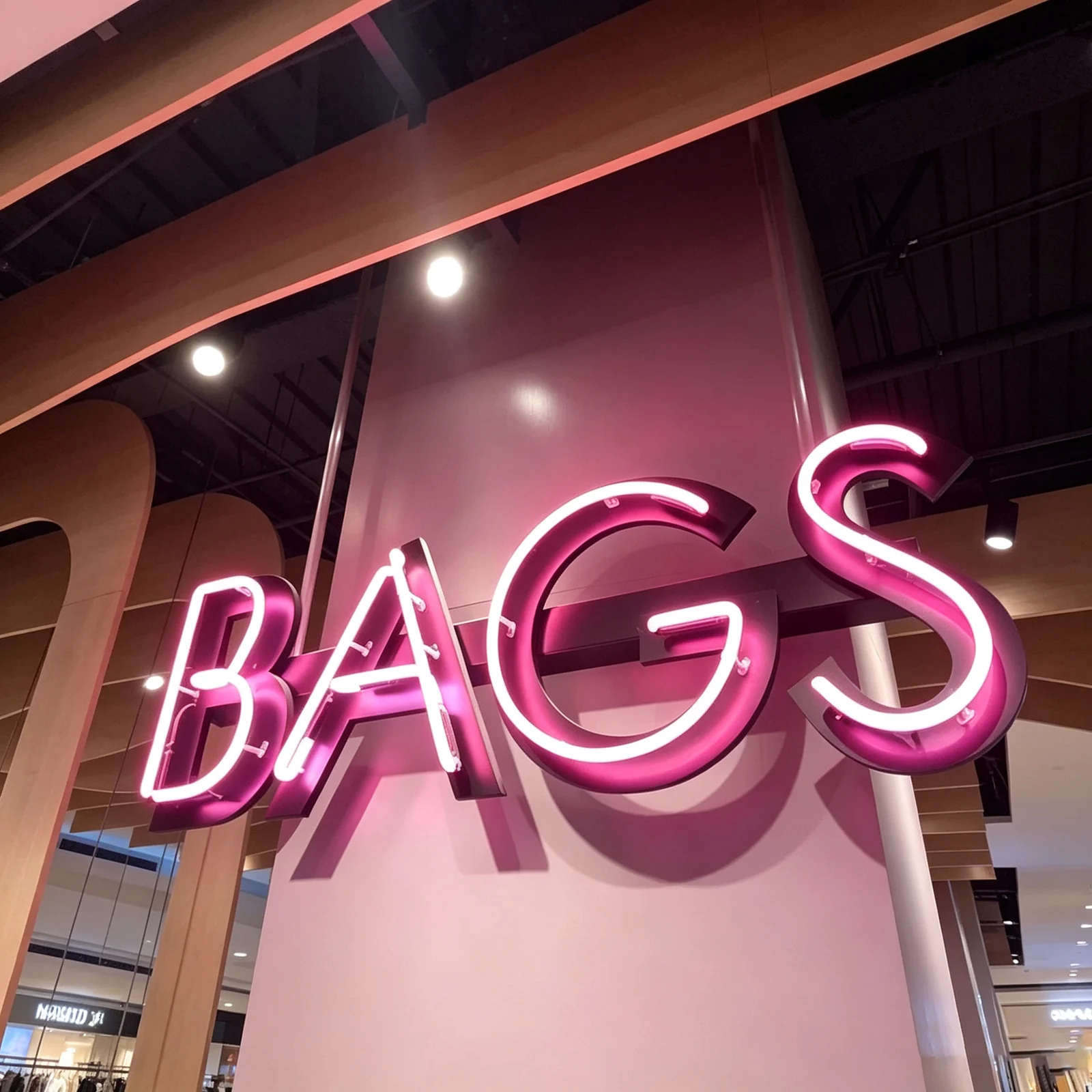 360° Faux Neon Letters