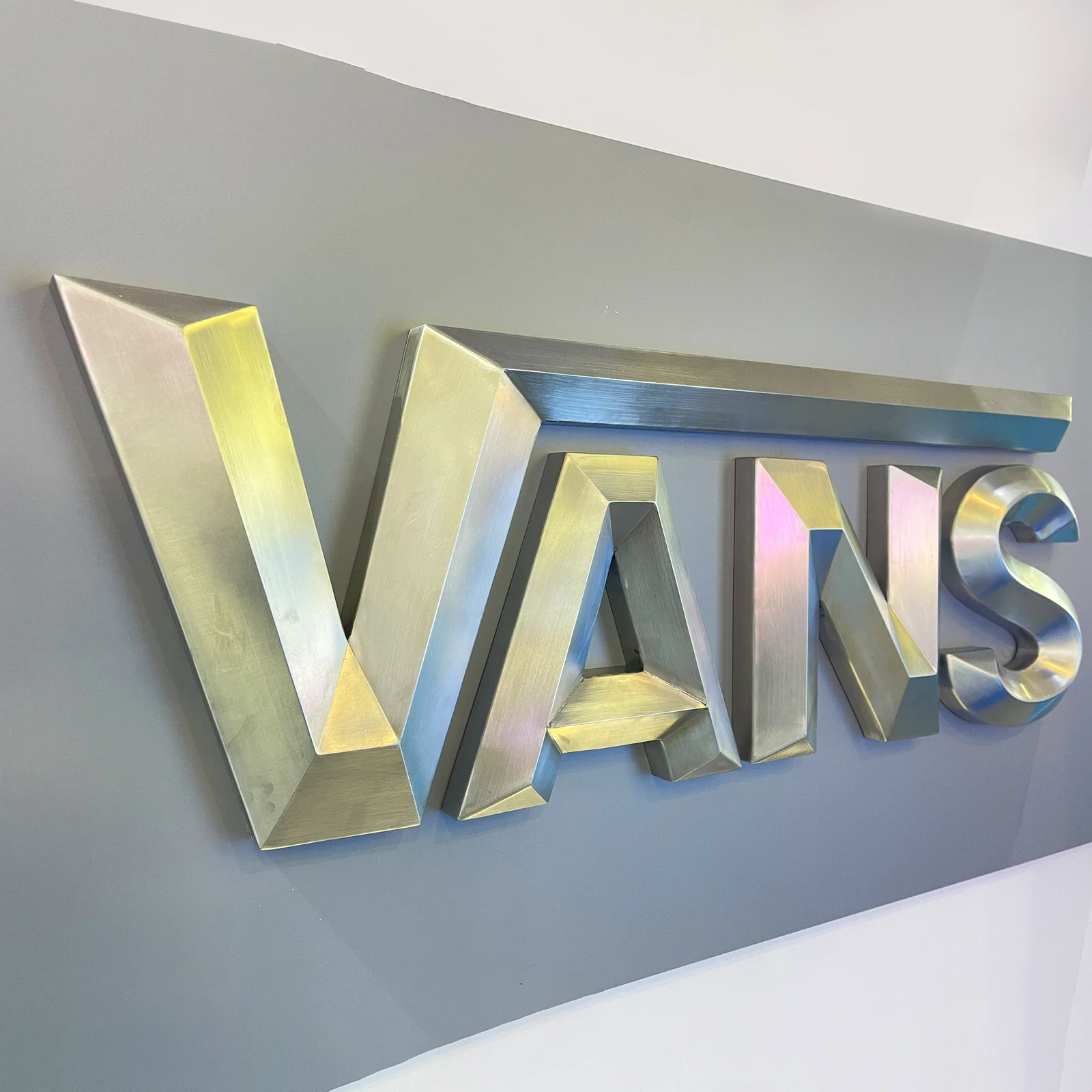 3D Metal Letters