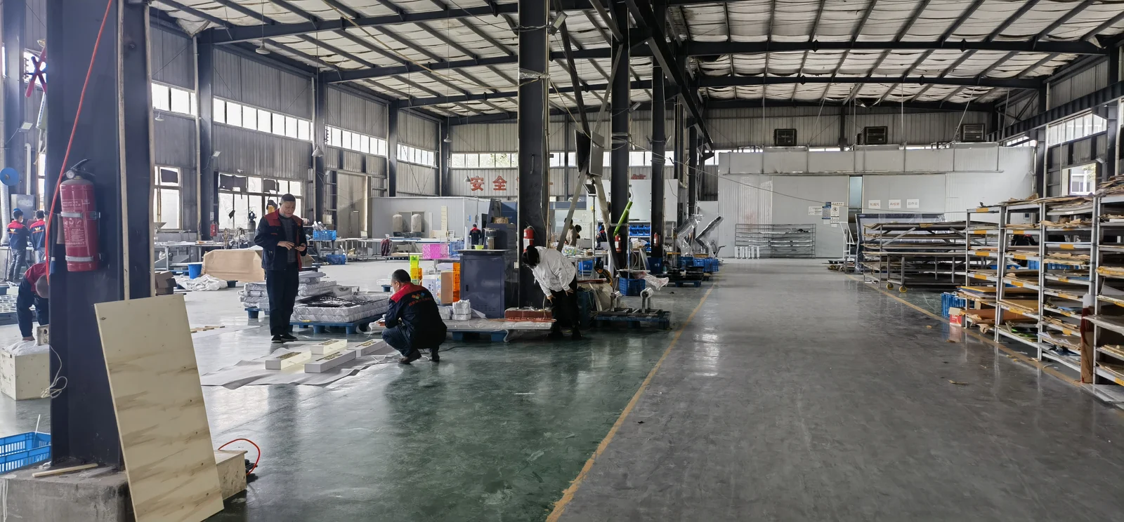 Carrey Sign production floor